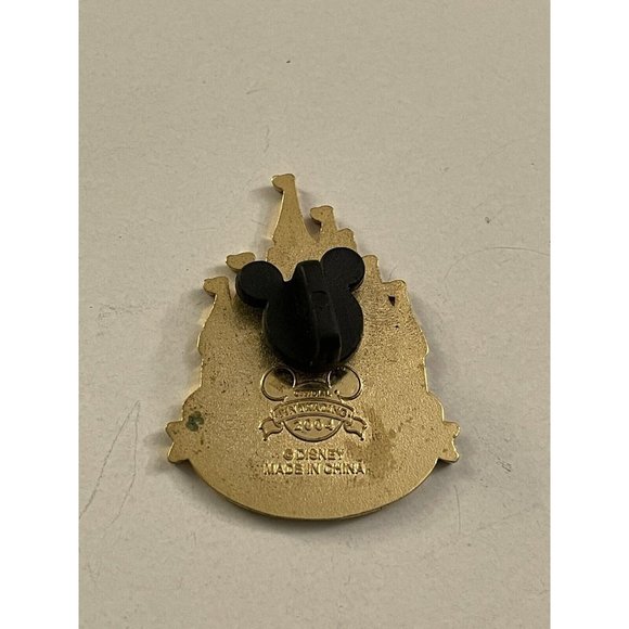 Disney Disneyland Castle 50 Years Pinback Button Pin PB22A - Picture 2 of 2